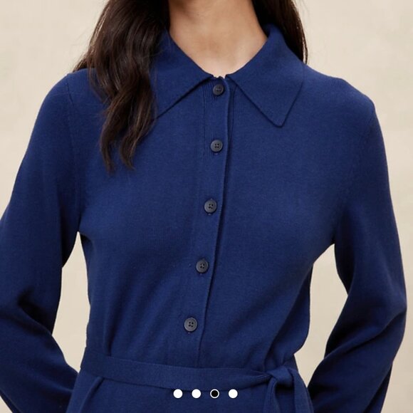 NWT Banana Republic Factory Midi Sweater Dress - Picture 2 of 4